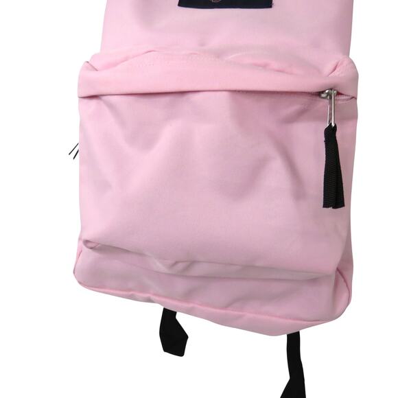 Jansport Superbreak Backpack Misty Pink Light Pink Classic Backpack JS00T501